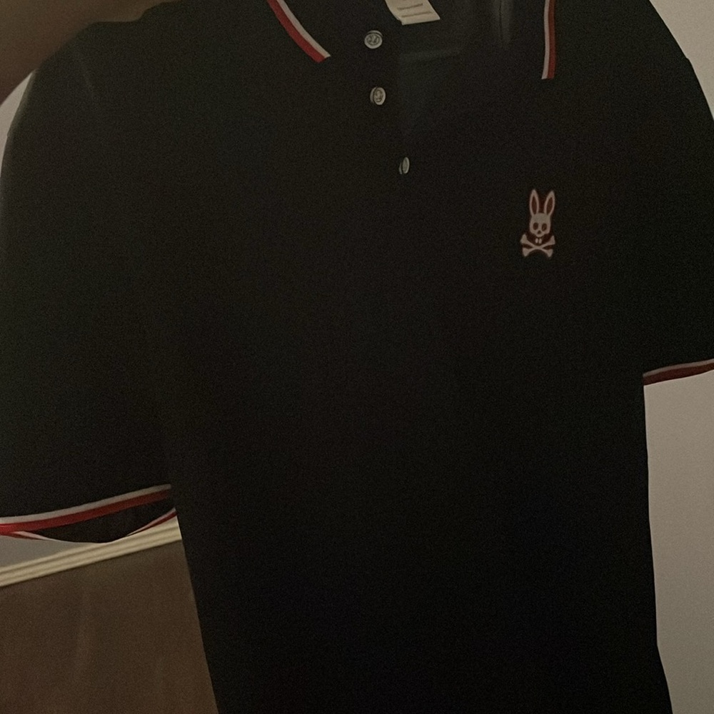 Black psycho bunny shirt - Picture 2 of 2